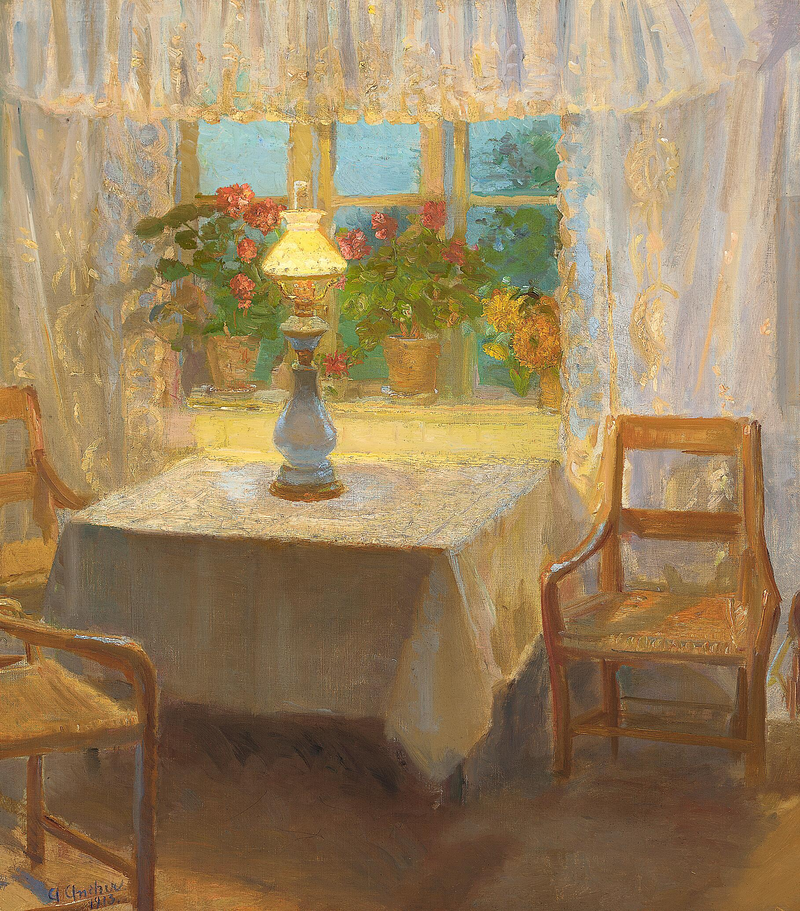 Interiör. - Anna Ancher