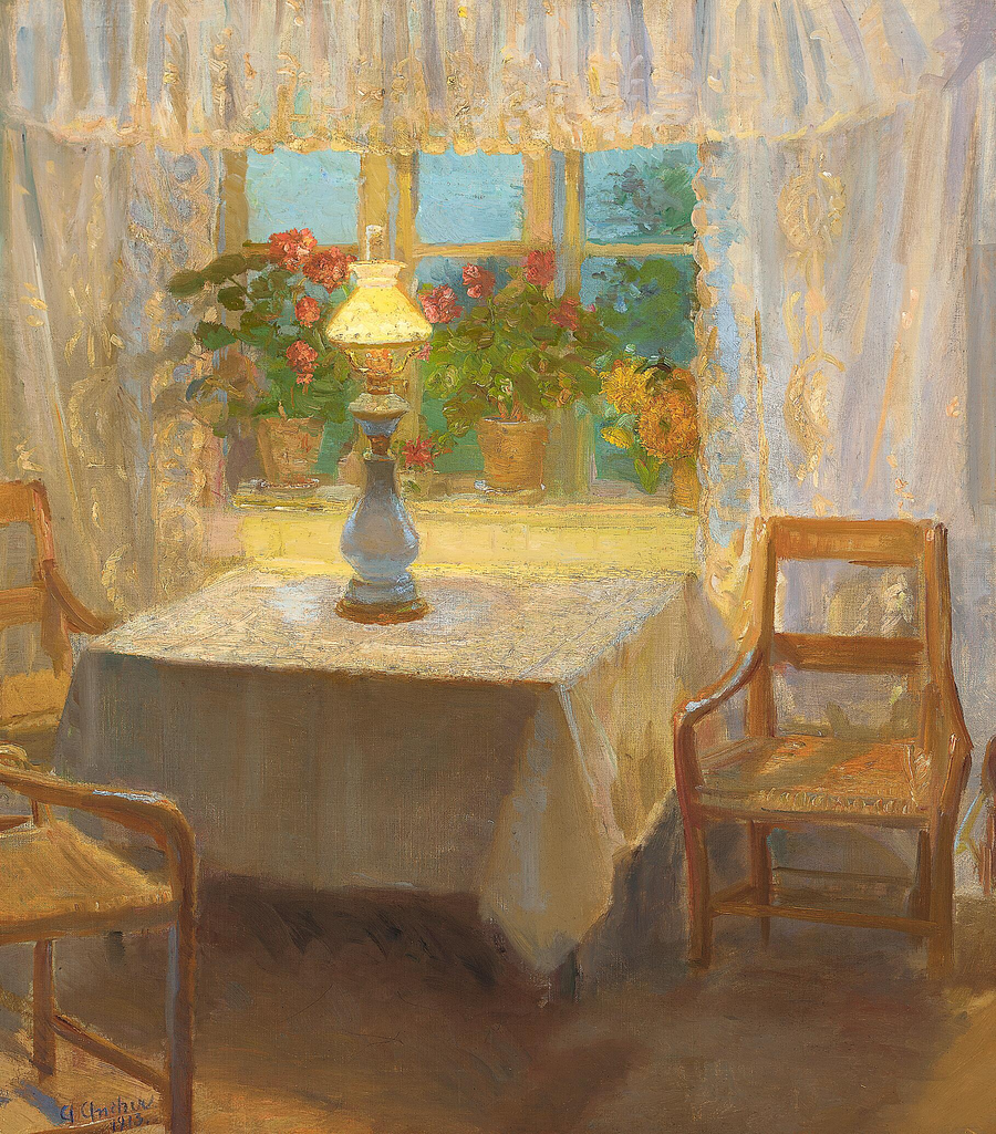 Interiör. - Anna Ancher