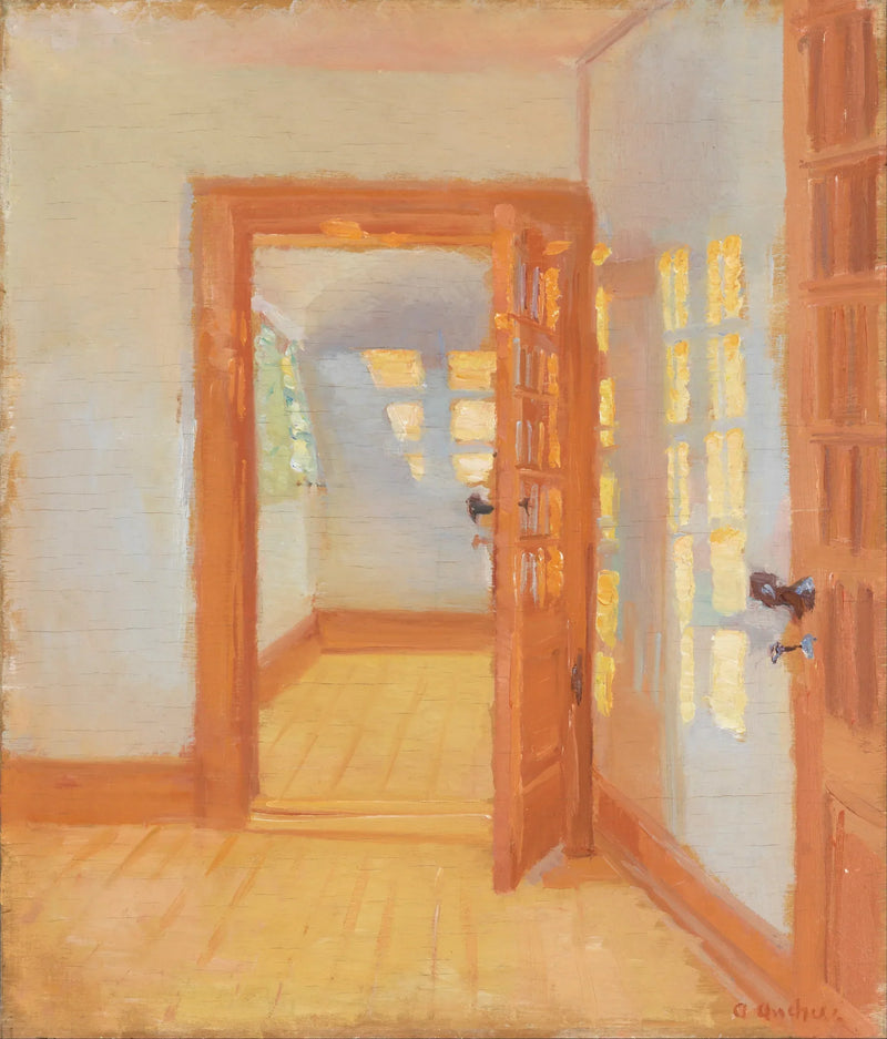 Interiör. Brøndums annex - Anna Ancher