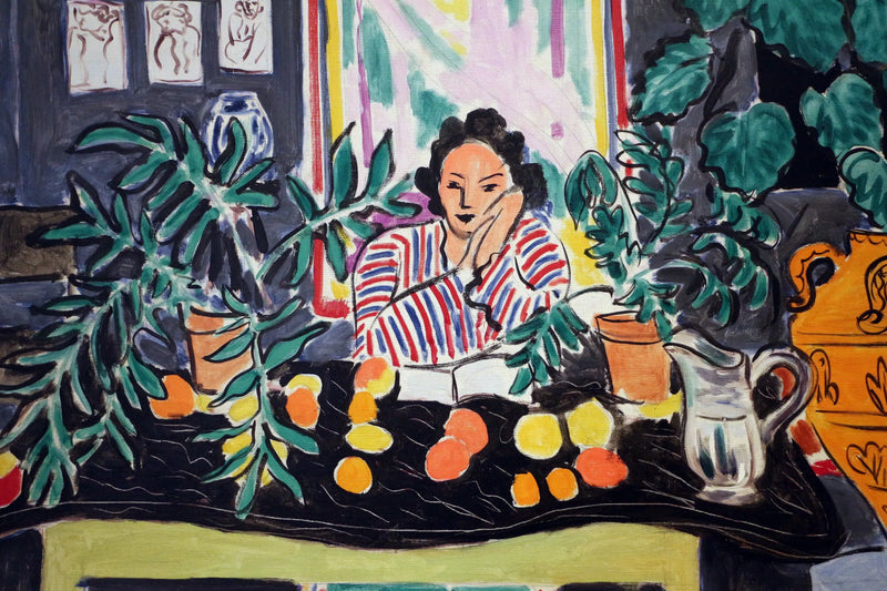 Inredning med etruskisk vas - Henri Matisse