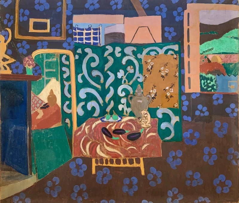 Inredning med auberginer - Henri Matisse