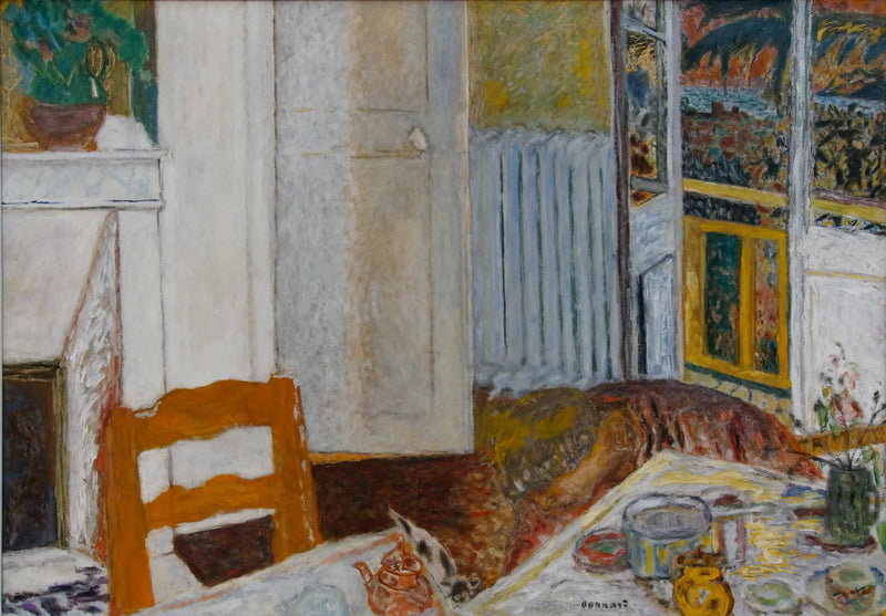 Vit inredning - Pierre Bonnard