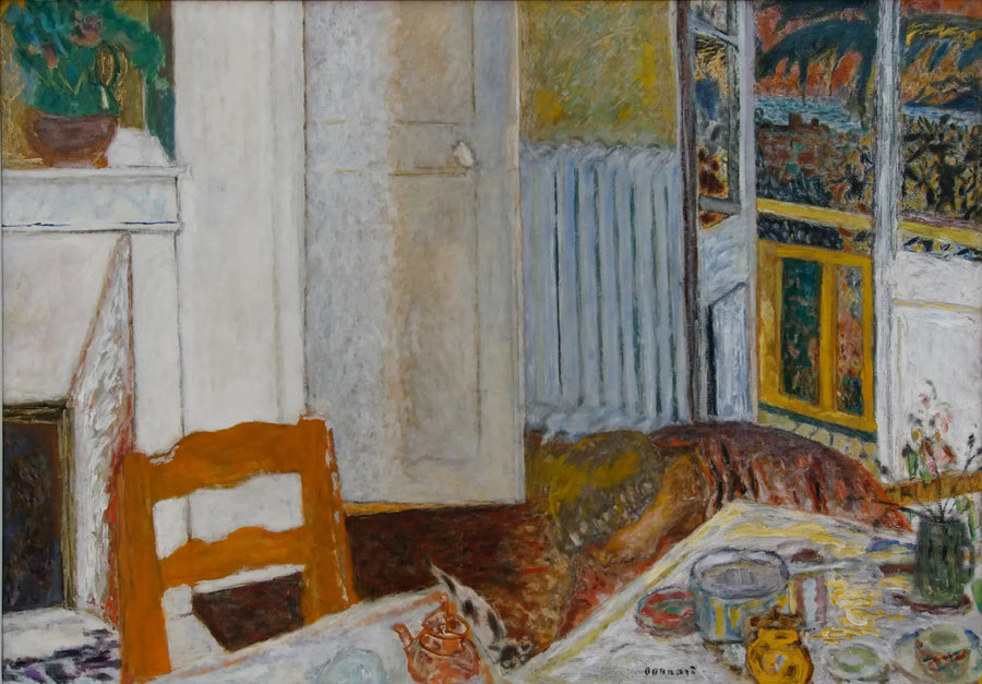 Vit inredning - Pierre Bonnard