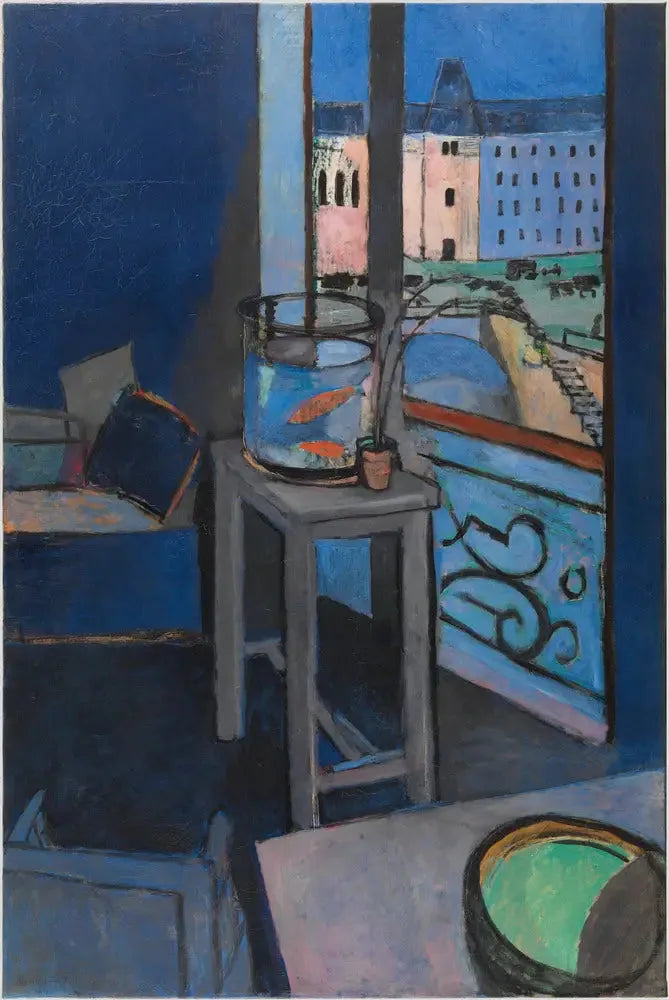Interiör, skål med guldfiskar - Henri Matisse