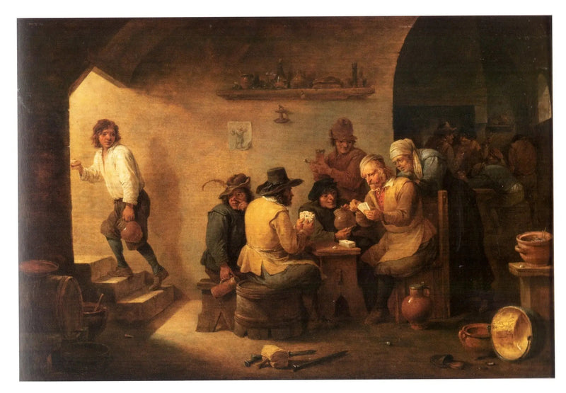 Interiör av kabaré - David Teniers den yngre