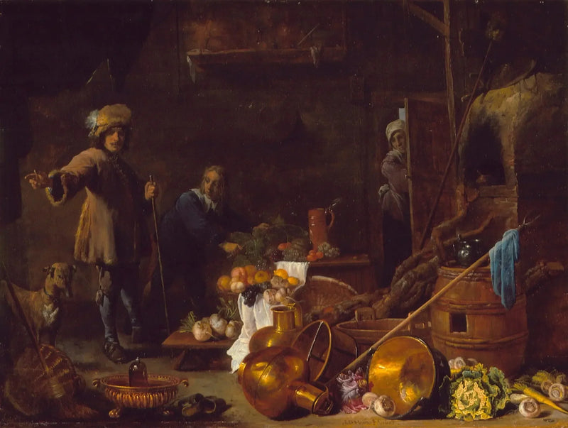 Köksinredning - David Teniers den yngre