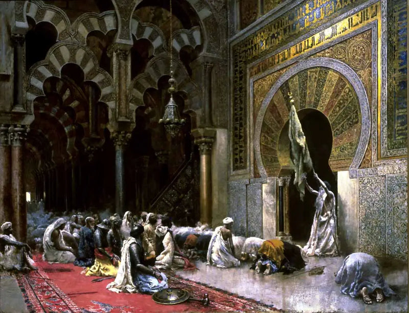 Interiör av en moské i Córdoba - Edwin Lord Weeks