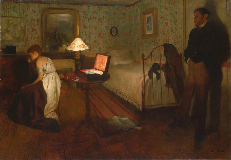 Interiör - Edgar Degas