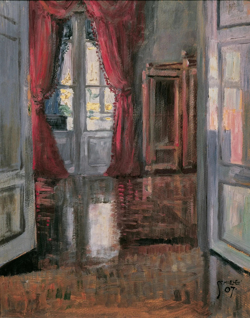Interiör - Egon Schiele