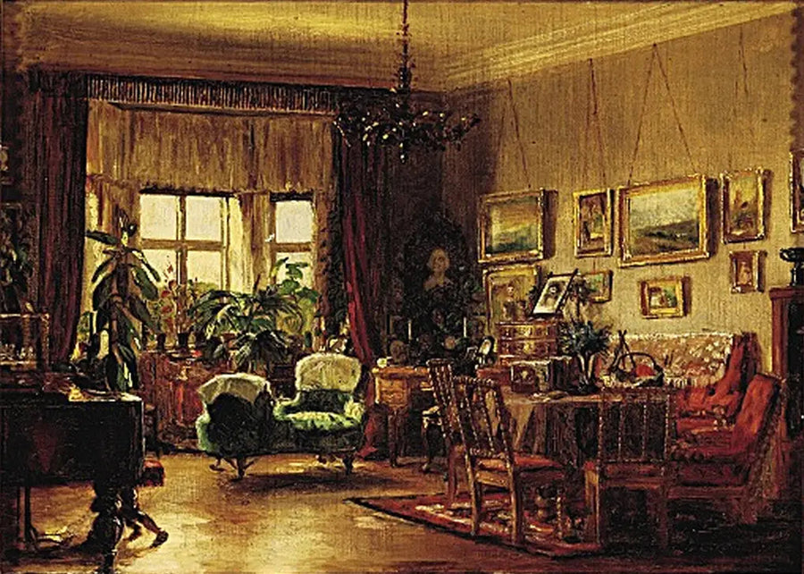 Interiör. - Peder Severin Krøyer