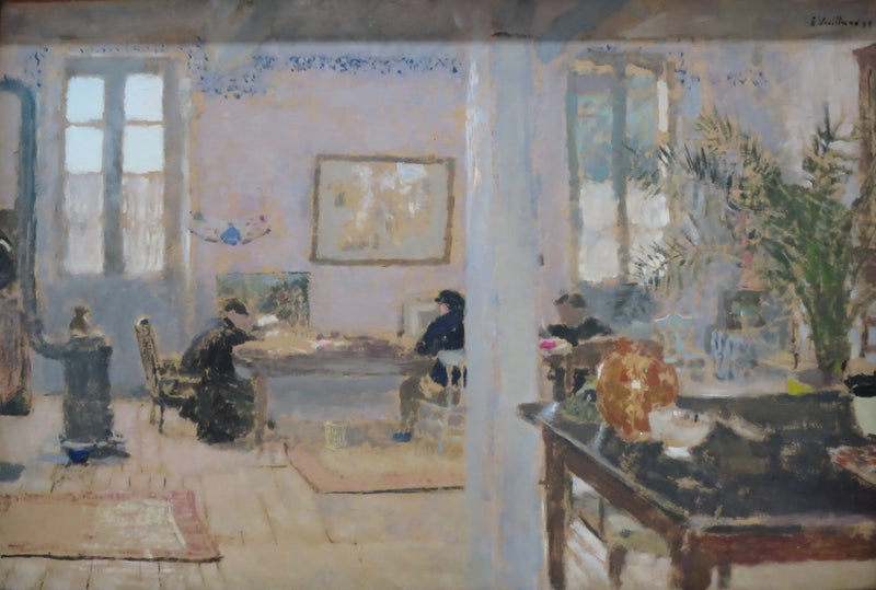 Interiör. Relä - Édouard Vuillard