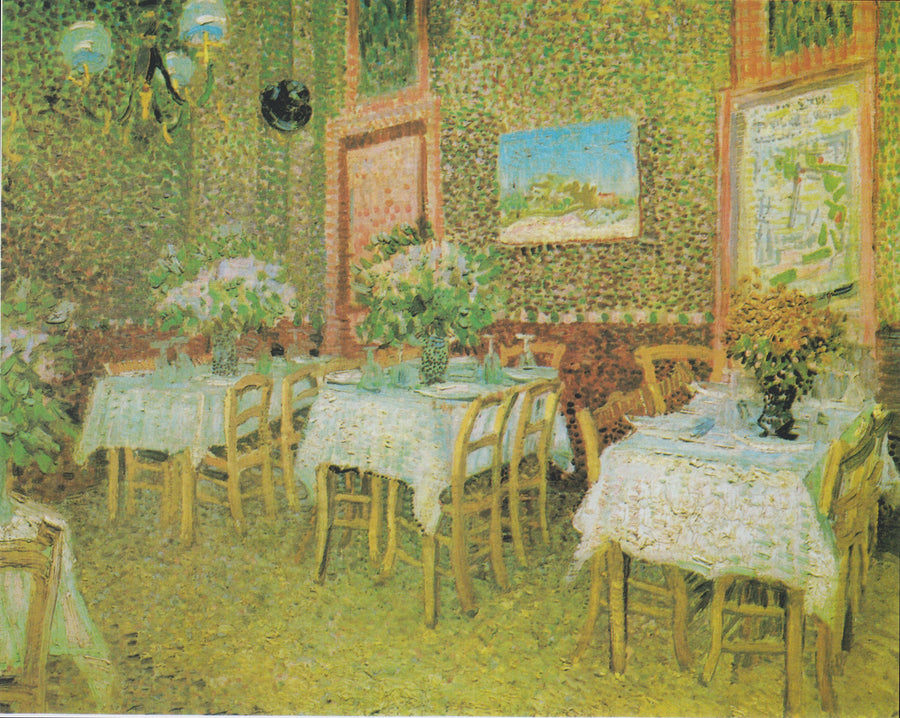 Interiör av en restaurang - Vincent van Gogh