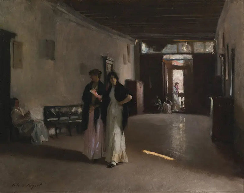 Venezianiskt interiör - John Singer Sargent