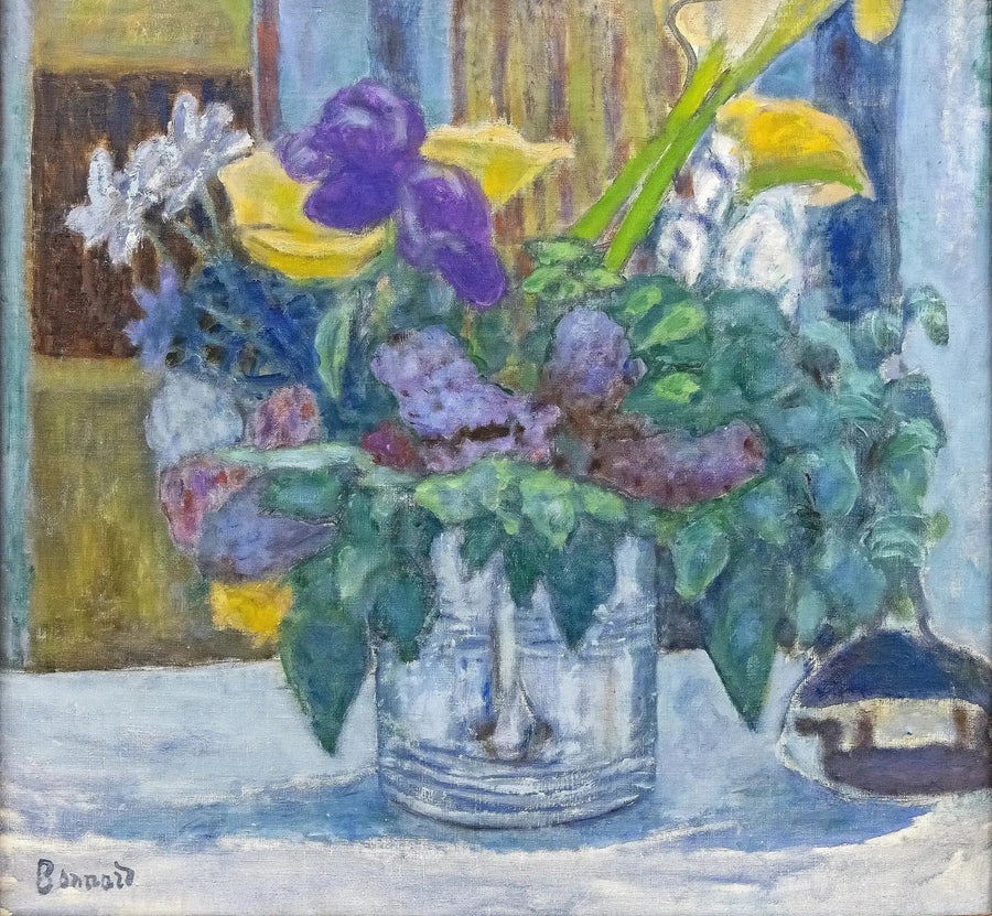 Iris och Syren - Pierre Bonnard