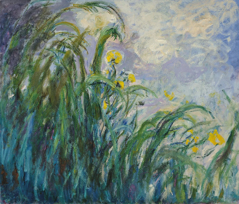 De gula iriserna - Claude Monet