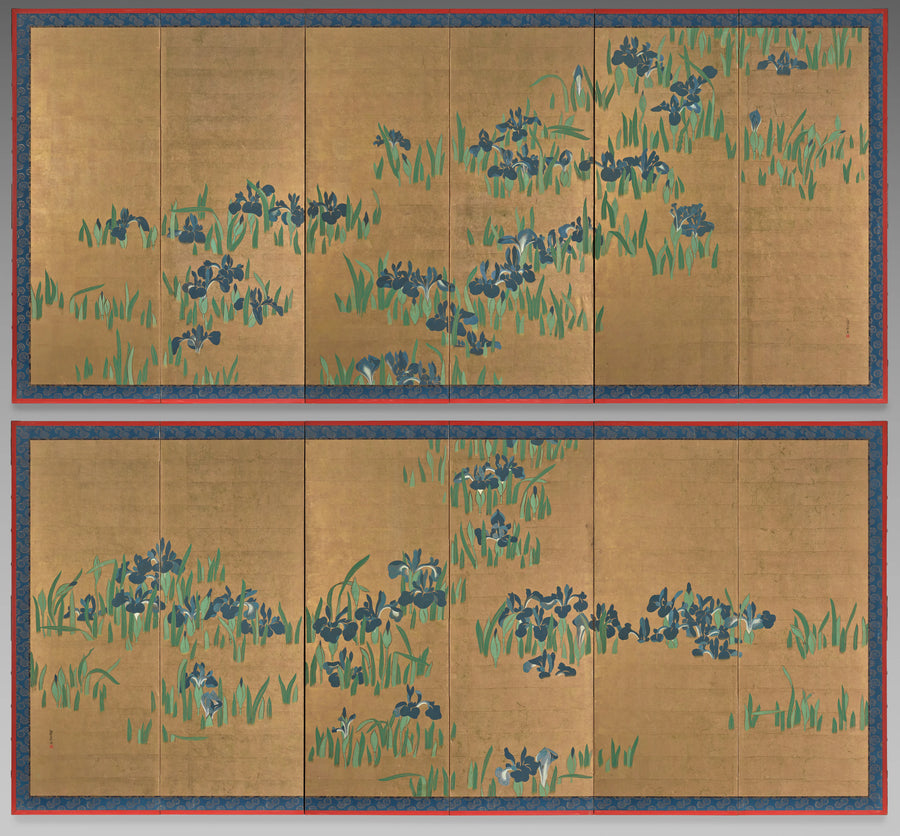 Iris - Watanabe Shikō