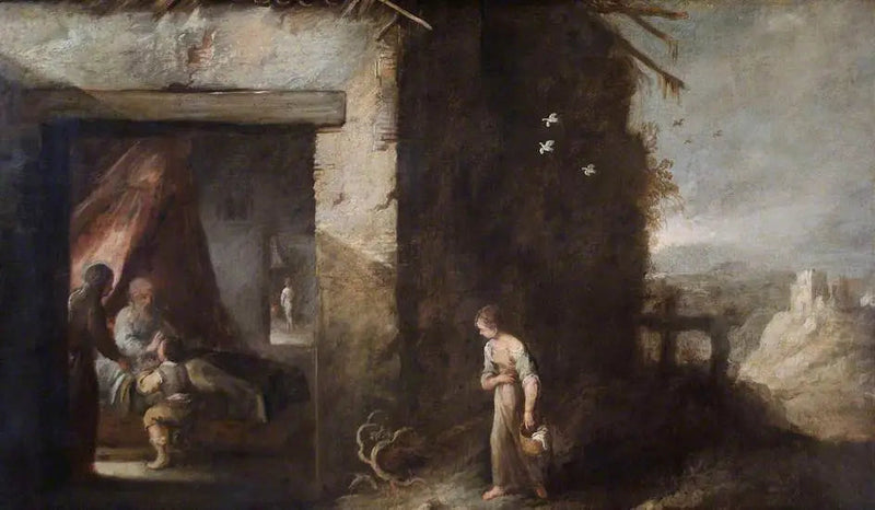Isaak välsignande Jakob - Bartolomé Esteban Murillo