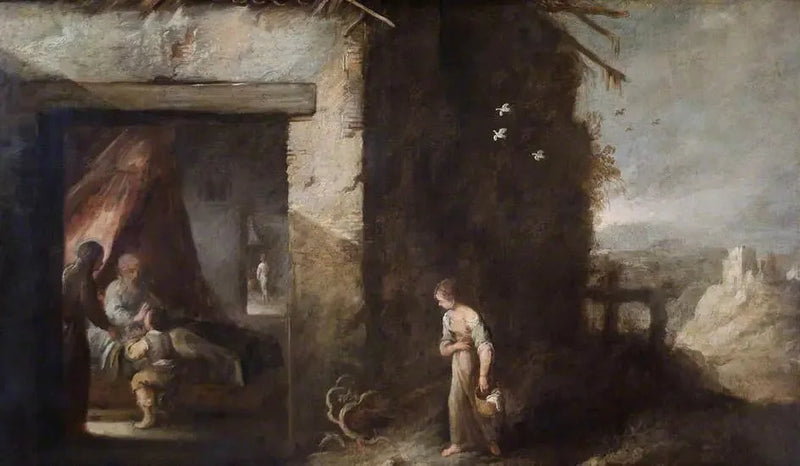 Isaak välsignande Jakob - Bartolomé Esteban Murillo