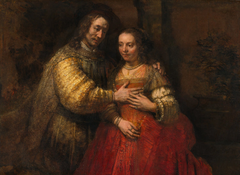 Den judiska bruden - Rembrandt