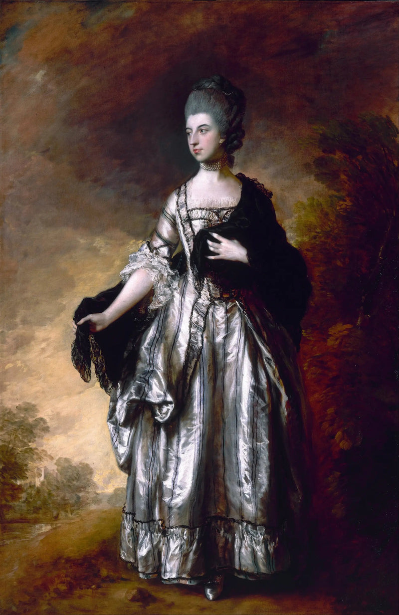Isabelle, vicomtesse Molyneux, senare earlinna av Sefton - Thomas Gainsborough