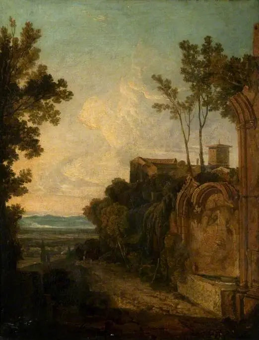 Italiensk scen - J. M. W. Turner