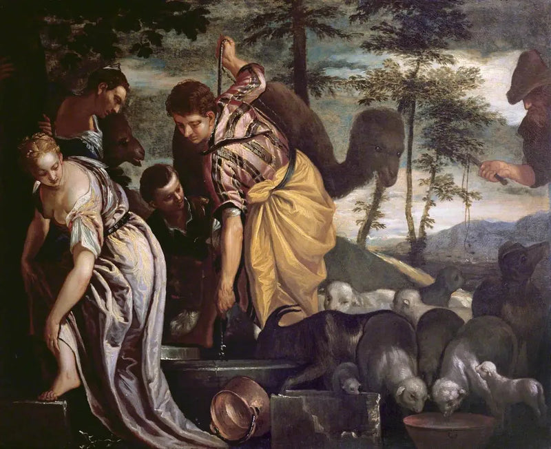 Jacob vid brunnen - Paul Véronèse