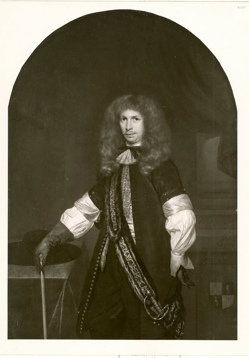 Jacob de Graeff (1642-90), en uniforme d'officier - Gerard ter Borch