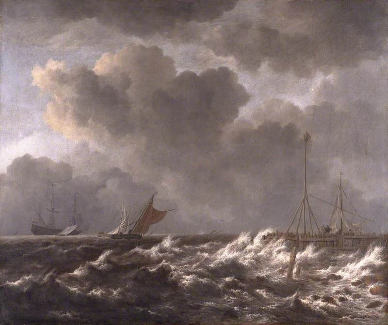 Tempête au large de la côte hollandaise - Jacob van Ruisdael