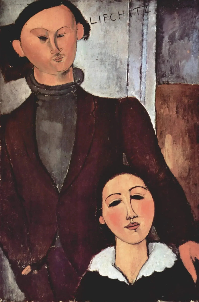 Jacques och Berthe Lipchitz - Amedeo Modigliani
