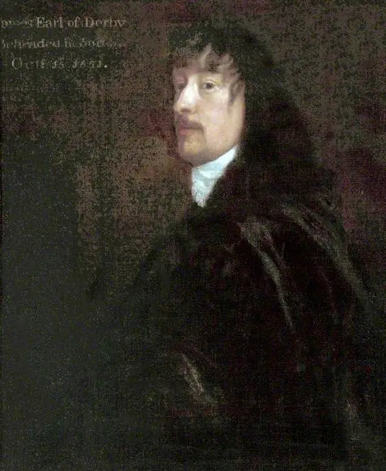James Stanley (1607–1651), 7:e earl av Derby - Antoine van Dyck