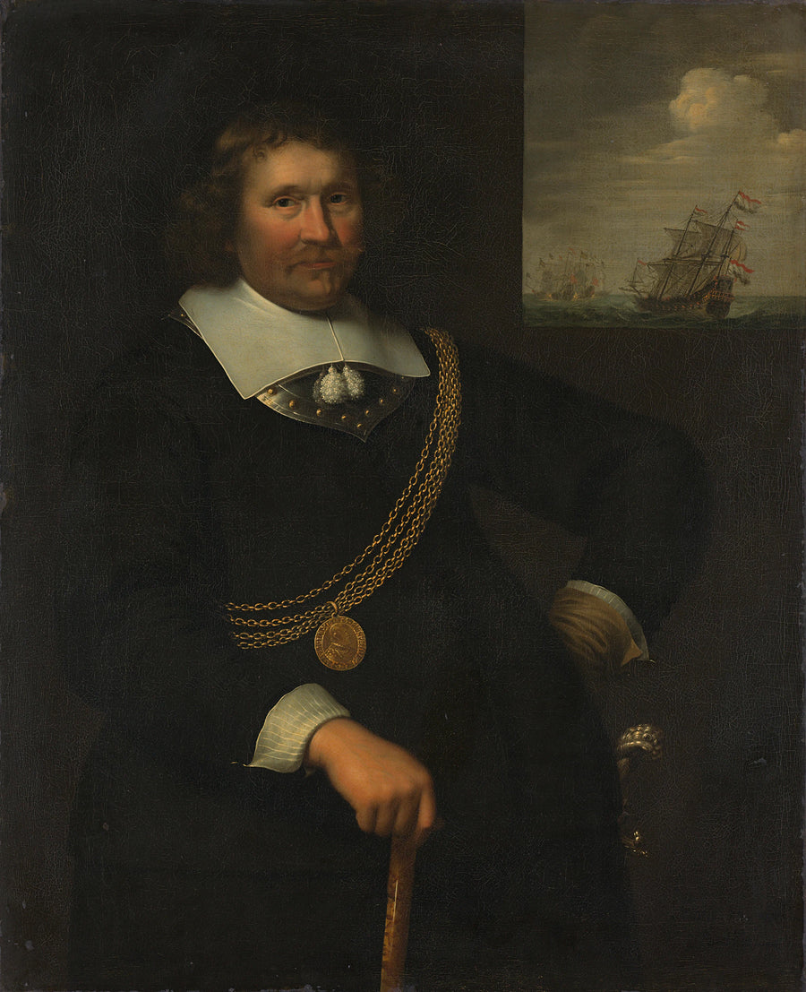 Jan Cornelisz Meppel (1609-69). Lieutenant-amiral de Hollande et de Frise occidentale - Jan Albertsz Rotius