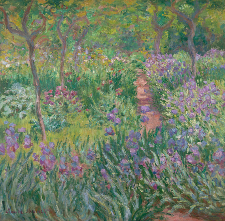 Konstnärens trädgård i Giverny - Claude Monet