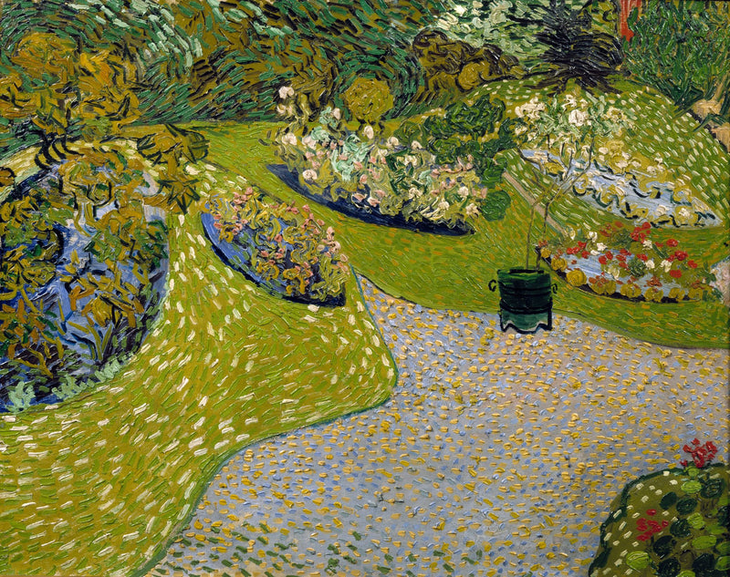 Auvers trädgård - Vincent van Gogh