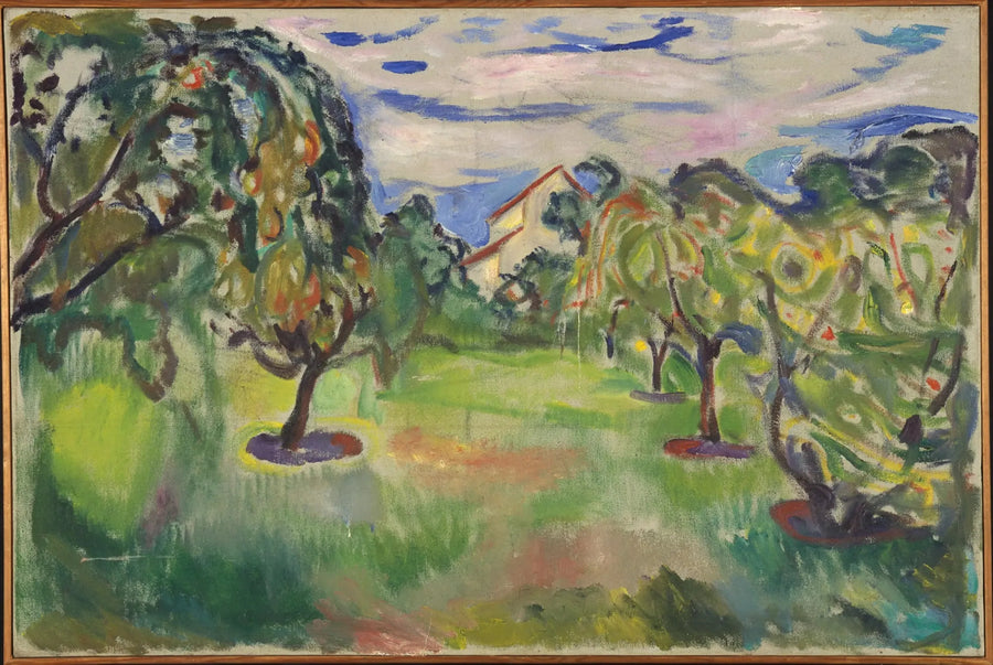 äppleträdgård - Edvard Munch