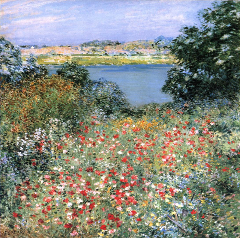 Poppelfältet - Willard Metcalf