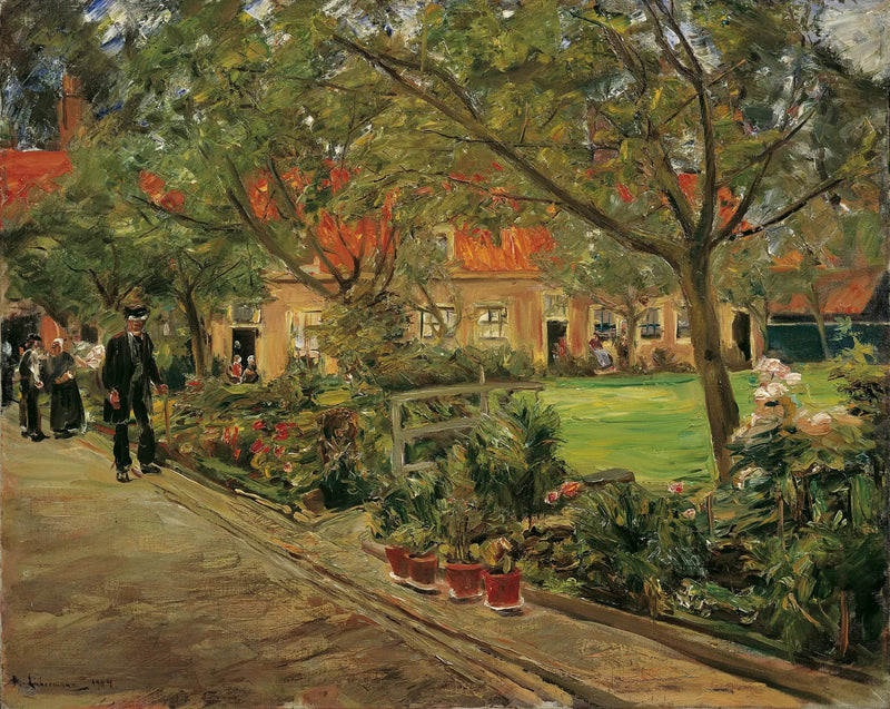 Edams sjukhusträdgård - Max Liebermann