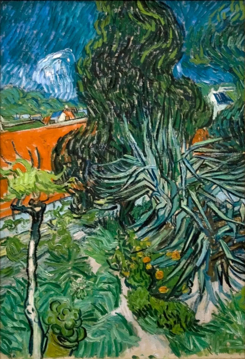Doktor Gachets trädgård i Auvers - Vincent van Gogh