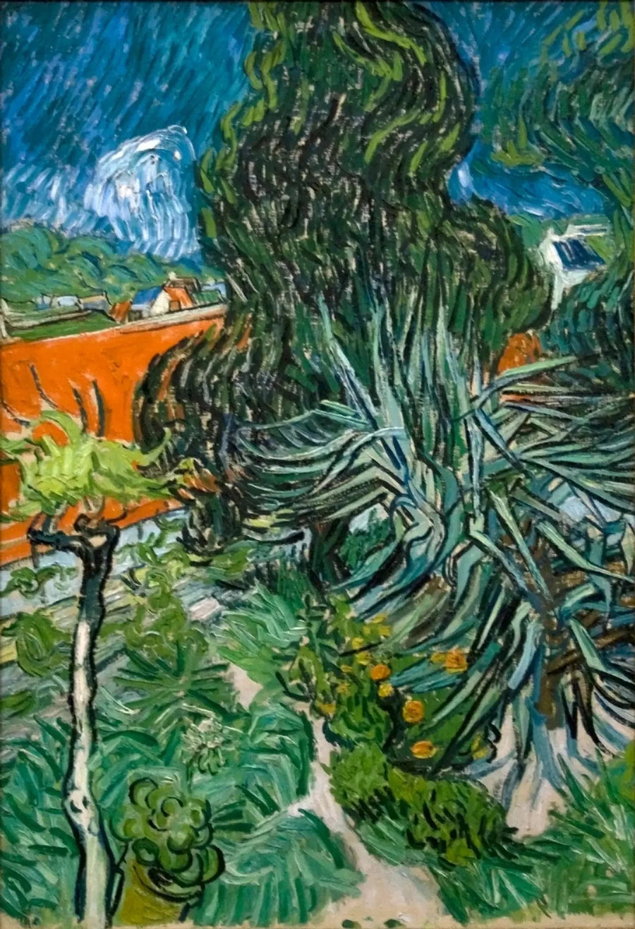 Doktor Gachets trädgård i Auvers - Vincent van Gogh