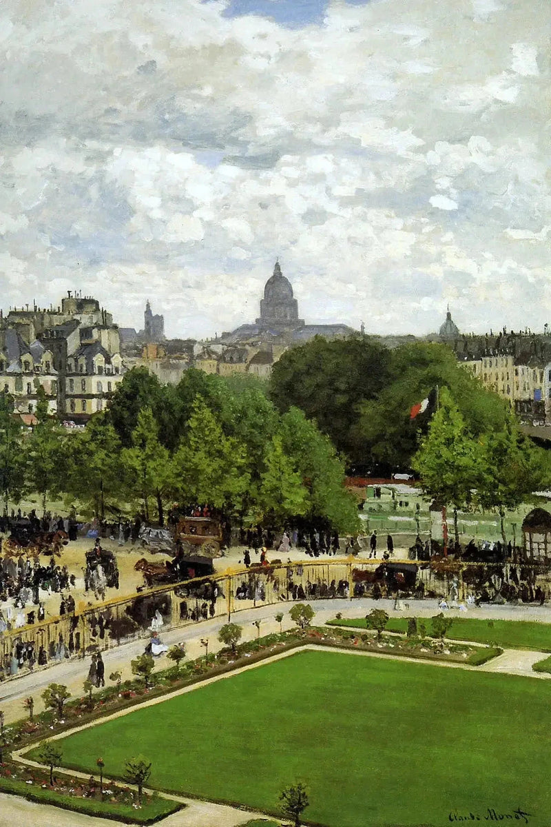 Infantans trädgård W85 - Claude Monet