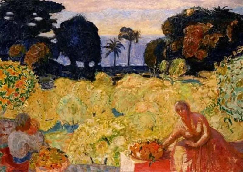 Medelhavsträdgård - Pierre Bonnard
