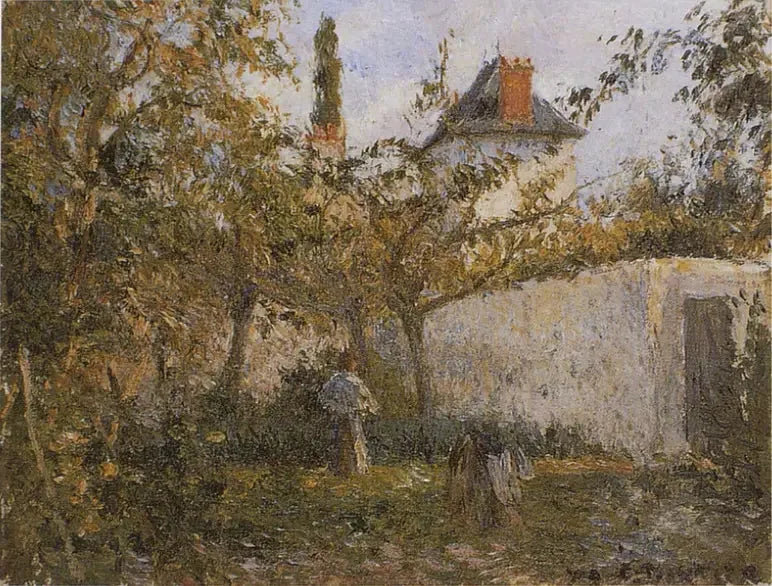 Köksträdgård och fruktträdgård, Pontoise - Camille Pissarro