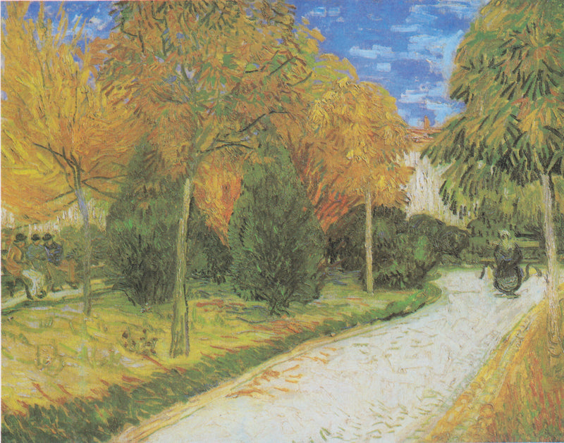 Offentlig park i Arles, Den - Vincent van Gogh