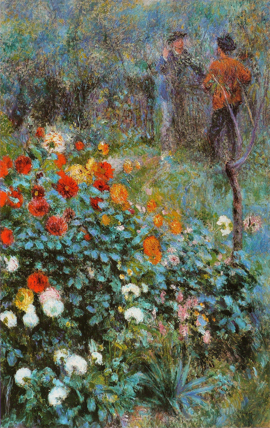 Cortotgatan i Montmartre - Pierre-Auguste Renoir