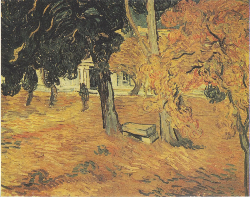 Trädgården vid Saint-Paul-sjukhuset, Le - Vincent van Gogh
