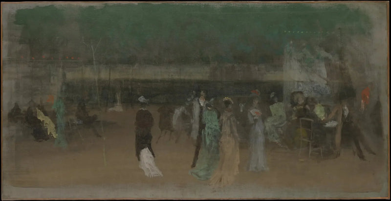 Cremorne-trädgårdarna, nr 2 - James Abbott McNeill Whistler