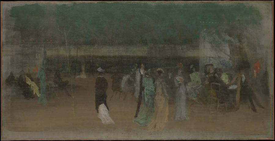 Cremorne-trädgårdarna, nr 2 - James Abbott McNeill Whistler