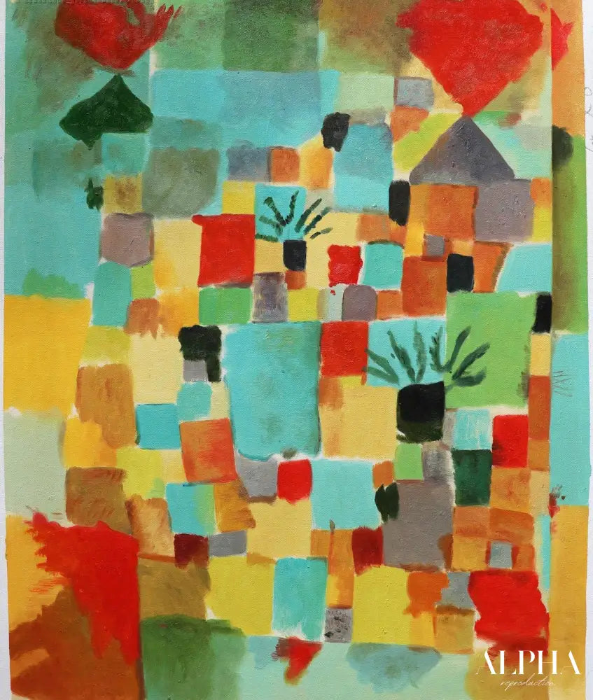 Jardins du Sud (Tunisie) - Paul Klee - Reproductions de tableaux et peintures haut de gamme