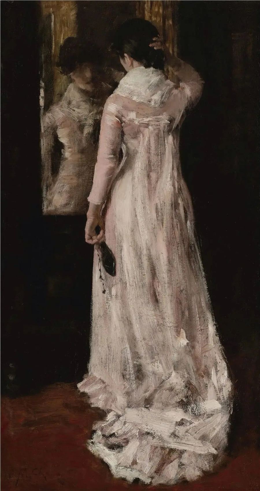 Jag tror att jag är redo nu - William Merritt Chase