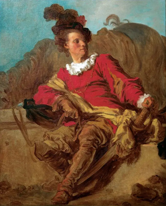 Jean-Claude Richard, abbot av Saint-Non - Jean-Honoré Fragonard