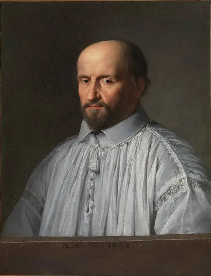 Jean Duvergier du Hauranne, abbot av Saint-Cyran - Philippe de Champaigne